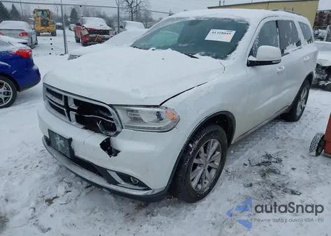 2015 Dodge Durango Limited z USA, uszkodzony, nr VIN 1C4RDJDG1FC689966